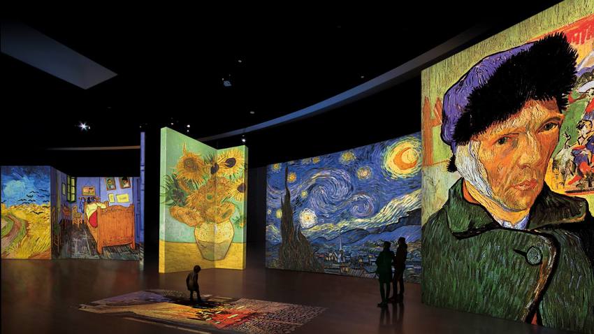 Van Gogh Alive in Athens