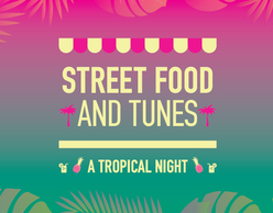 Street Food and Tunes: A Tropical Night