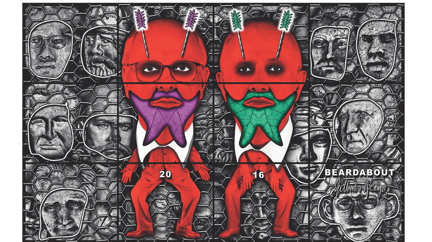 GILBERT & GEORGE | THE BEARD PICTURES