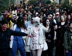 Zombie Walk Athens στο Σύνταγμα