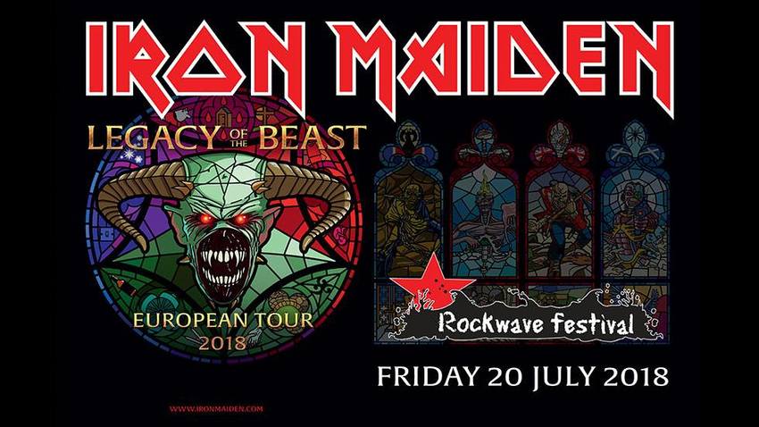 Οι Iron Maiden στο Rockwave Festival! 