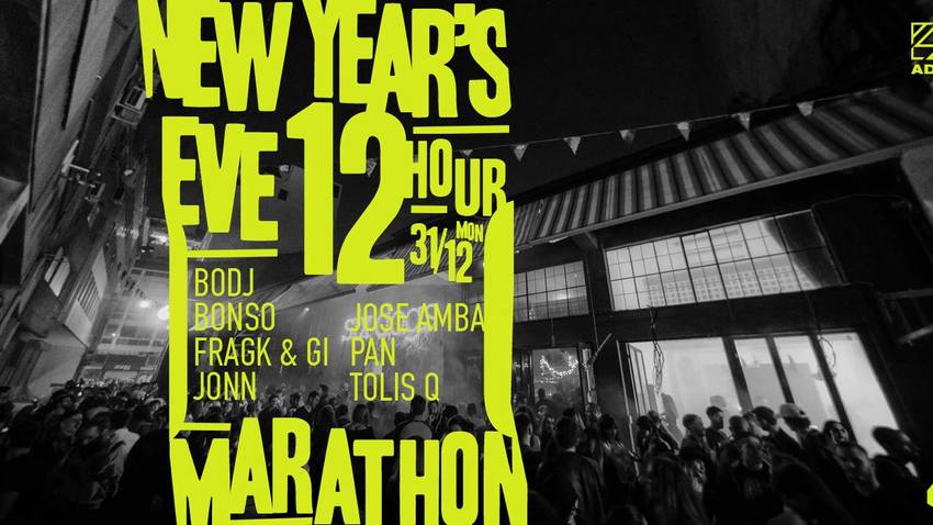 New Year's Eve: A 12-Hour Marathon Party! 