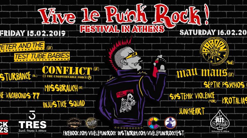 Vive Le Punk Rock // Festival In Athens @ AN club! 