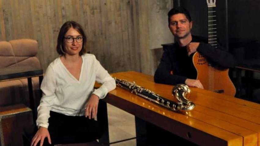 Rebecca Trescher Giorgos Tabakis duo live