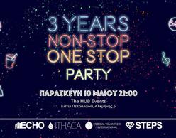 3 Years Non-Stop One Stop Party στο Hub Events