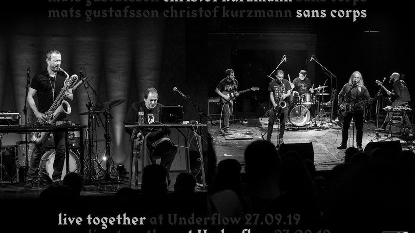 Mats Gustafsson, Christof Kurzmann & Sans Corps live