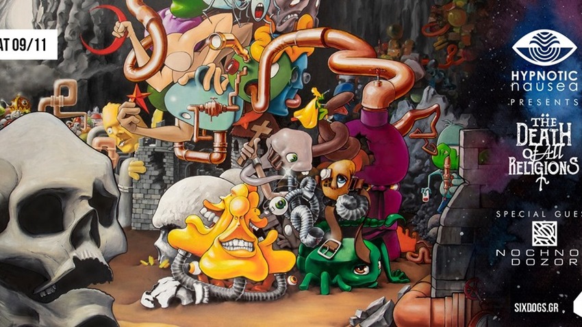 Hypnotic Nausea "The Death of All Religions"| six d.o.g.s