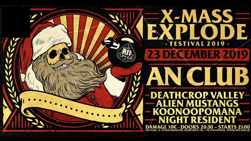 15 Years X-Mass Explode Fest | An club