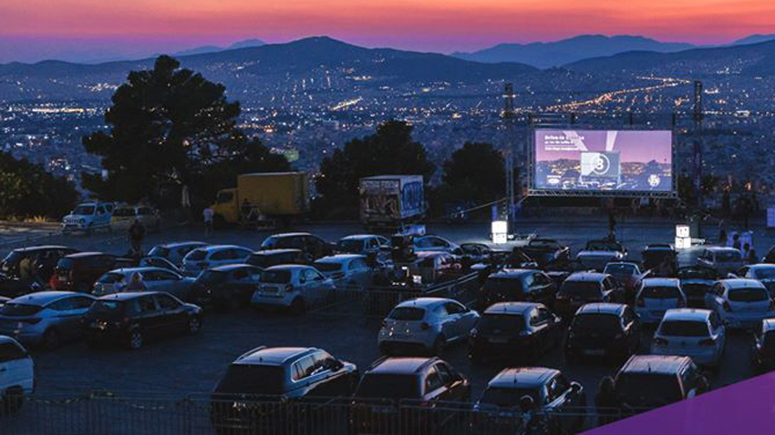 4o En Lefko Drive-in Cinema στον Λυκαβηττό