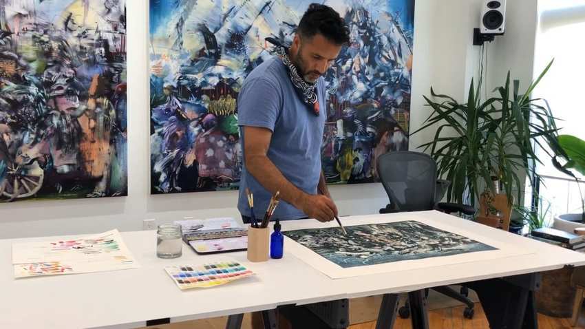 Ali BANISADR | Διαδικτυακή ξενάγηση «πέρα από τη θάλασσα»