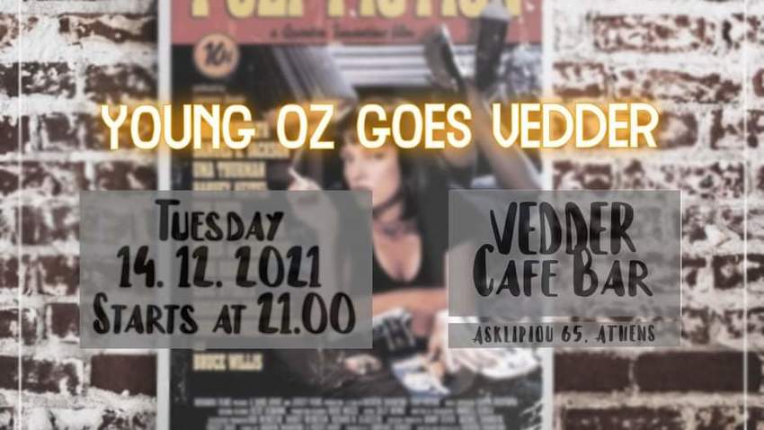 Young Oz goes Vedder - A Rock n' Roll dj set 