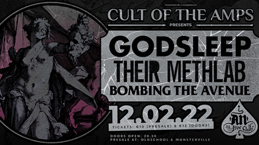 GODSLEEP / THEIR METHLAB / BOMBING THE AVENUE