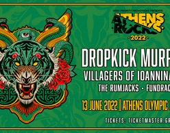 Dropkick Murphys/Villagers of Ioannina City/The Rumjacks/Fundracar στο AthensRocks!