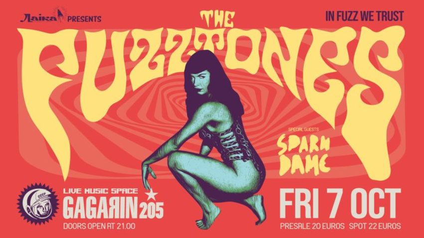 Οι Fuzztones στο Gagarin 205 | opening act: Sparn Dame