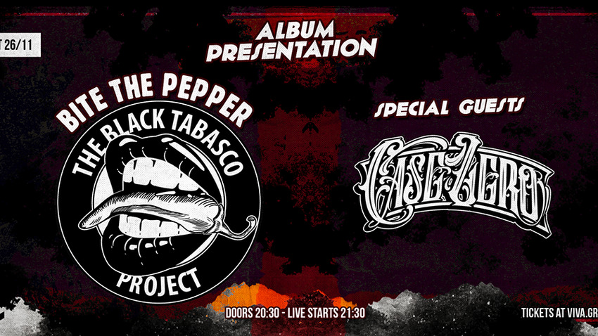 The Black Tabasco Project «Bite the Pepper» | Album Release show Live