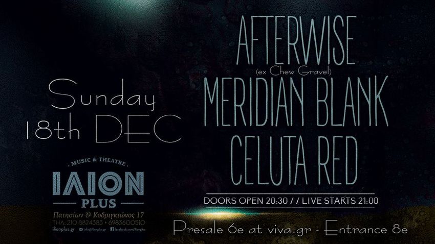 AFTERWISE | MERIDIAN BLANK | CELUTA RED