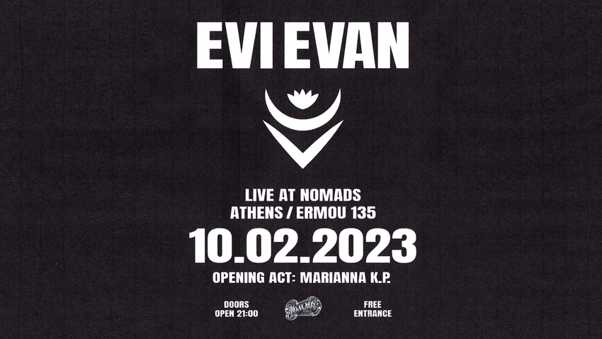 Evi Evan live / Opening act Marianna K.P. 