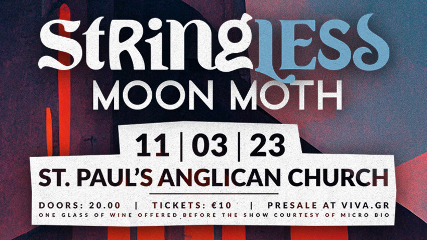 Stringless και Moon Moth ζωντανά στον Αγγλικανικό Ναό Αγίου Παύλου