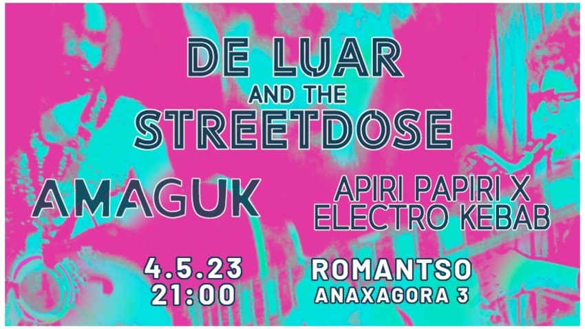AMAGUK (NL) x DeLuar the Streetdose (GR) live at Romantso