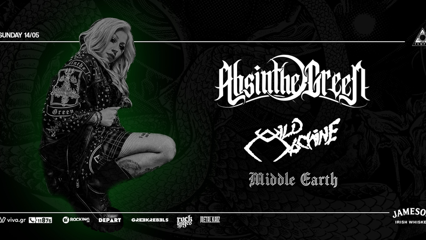 Absinthe Green & Wild Machine & Middle Earth