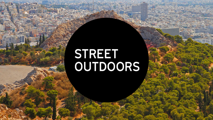 Street Outdoors Party: Lycabettus Parking Lot
