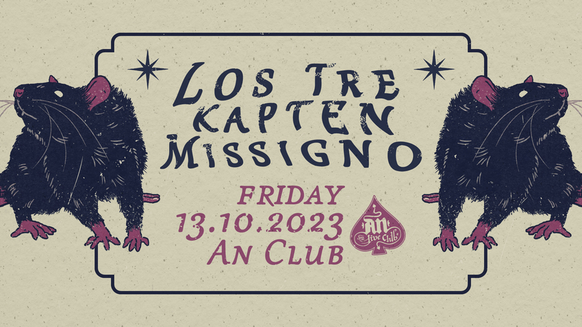Los Tre | Kapten | Missigno live at An Club!