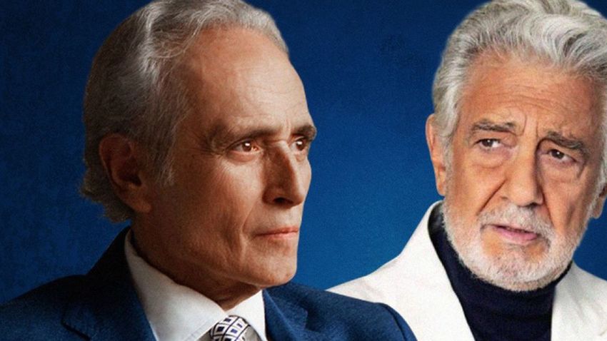 Ο José Carreras & ο Placido Domingo στο Καλλιμάρμαρο