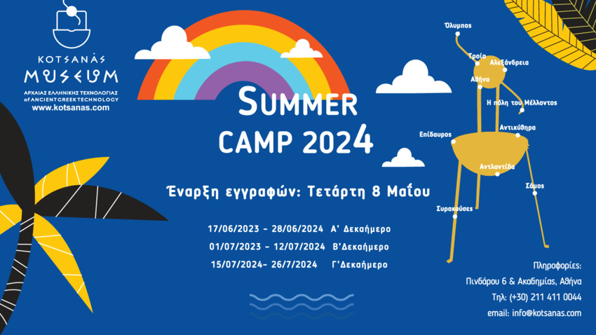 Summer Camp 2024 στο Μουσείο Κοτσανά Αρχαίας Ελληνικής Ιστορίας