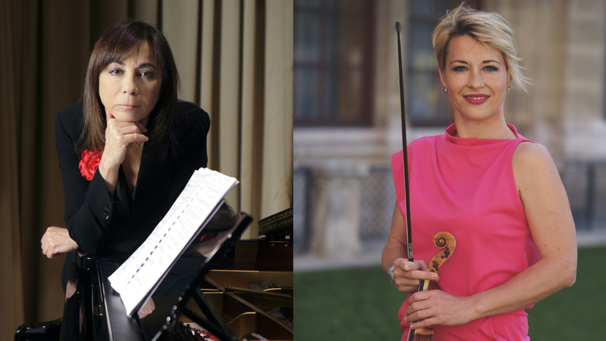 Αλεξάνδρα Νομίδου & Édua Zádory στο Μέγαρο