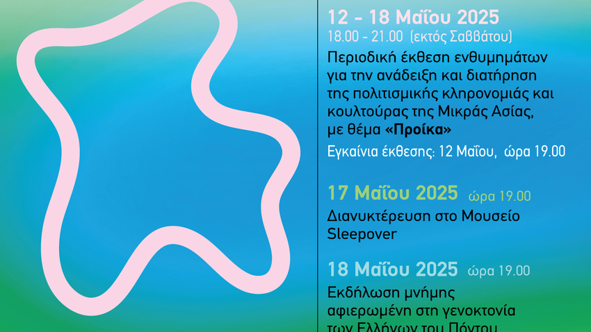 ΕΟΡΤΑΣΜΟΣ ΔΙΕΘΝΟΥΣ ΗΜΕΡΑΣ ΜΟΥΣΕΙΩΝ 2025 «Μουσεία και κοινωνίες σε διαρκή αλλαγή»