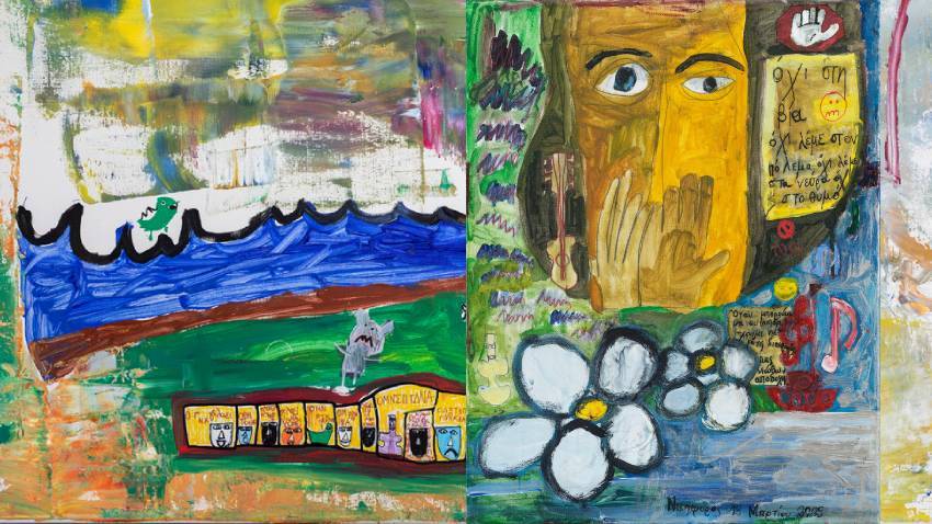 Αρκεί να το πιστέψεις | Έργα του 14χρονου Νικηφόρου στη Sianti Gallery