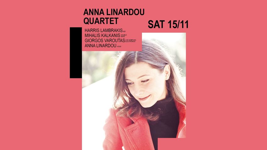 Το νέο κουαρτέτο της Άννας Λινάρδου Live στο Underflow