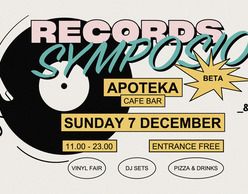 RECORDS SYMPOSIO Beta | Παζάρι βινυλίων · DJ Sets · Pizza & more