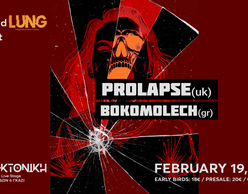 Prolapse (UK) w/ Bokomolech (GR) Live