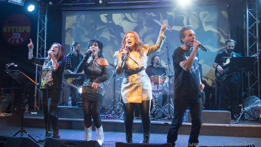 80s-90s Party | Μαντώ/ Μπίγαλης/ Πωλίνα/ Βόσσου Full Band Live! x2