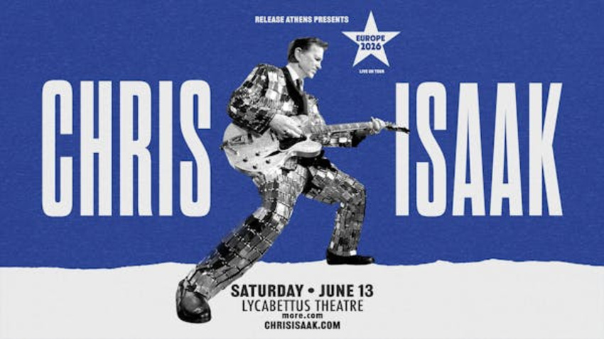 Release Athens presents: Chris Isaak στο Δημοτικό Θέατρο Λυκαβηττού 