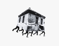 «Τα σπίτια αλλάζουν θέση τη νύχτα» | Σκην.: Νοεμή Βασιλειάδου