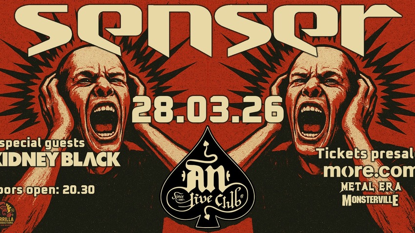 Οι Senser μετά από 12 χρόνια στην Ελλάδα / Special guests: Kidney Black