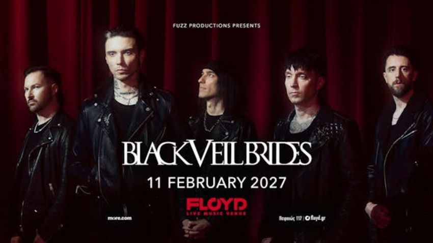 Οι Black Veil Brides επιστρέφουν στην Αθήνα !