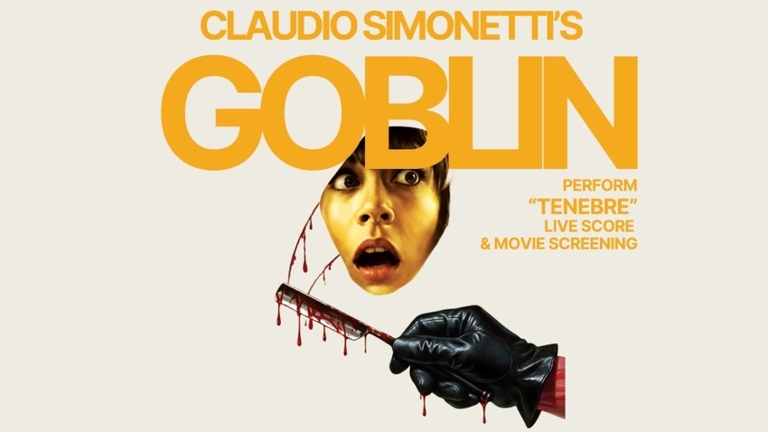 Οι Claudio Simonetti’s Goblin παρουσιάζουν ζωντανά στην Αθήνα το soundtrack του “Tenebre”, συγχρονισμένο με την προβολή της θρυλικής ταινίας