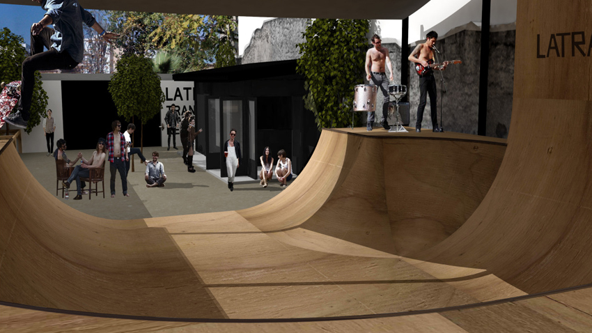 Introducing LATRAAC: Transition Skateboarding Kerameikos