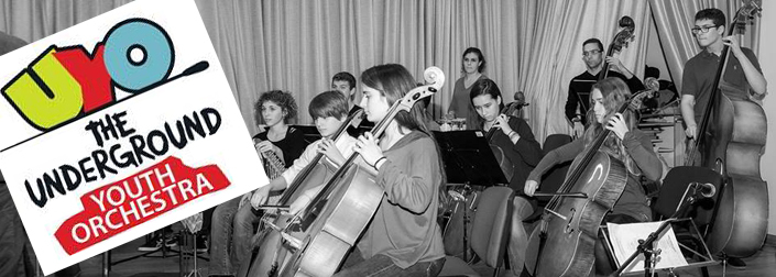 Ο Κώστας Ηλιάδης και η Underground Youth Orchestra