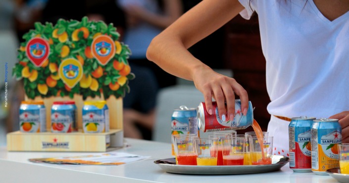 Sanpellegrino Sparkling Fruit Beverages: «The Life Deliziosa» στο καλοκαιρινό Street Food andTunes