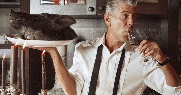 Ο φανταστικός κύριος Bourdain. Λίγα λόγια για τη ζωή ενός υπερφυσικά χαρισματικού ανθρώπου.