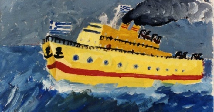 Καράβια σε Θάλασσες Φθινοπωρινές Online εικαστικό εργαστήρι στην Ελληνοαμερικανική Ένωση