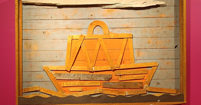 "Αλέξης Ακριθάκης. Μια γραμμή κύμα" // Επίσκεψη στη μεγαλειώδη έκθεση του Μουσείου Μπενάκη